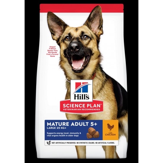 Hills Science Plan Adult mature large breed chicken 18kg